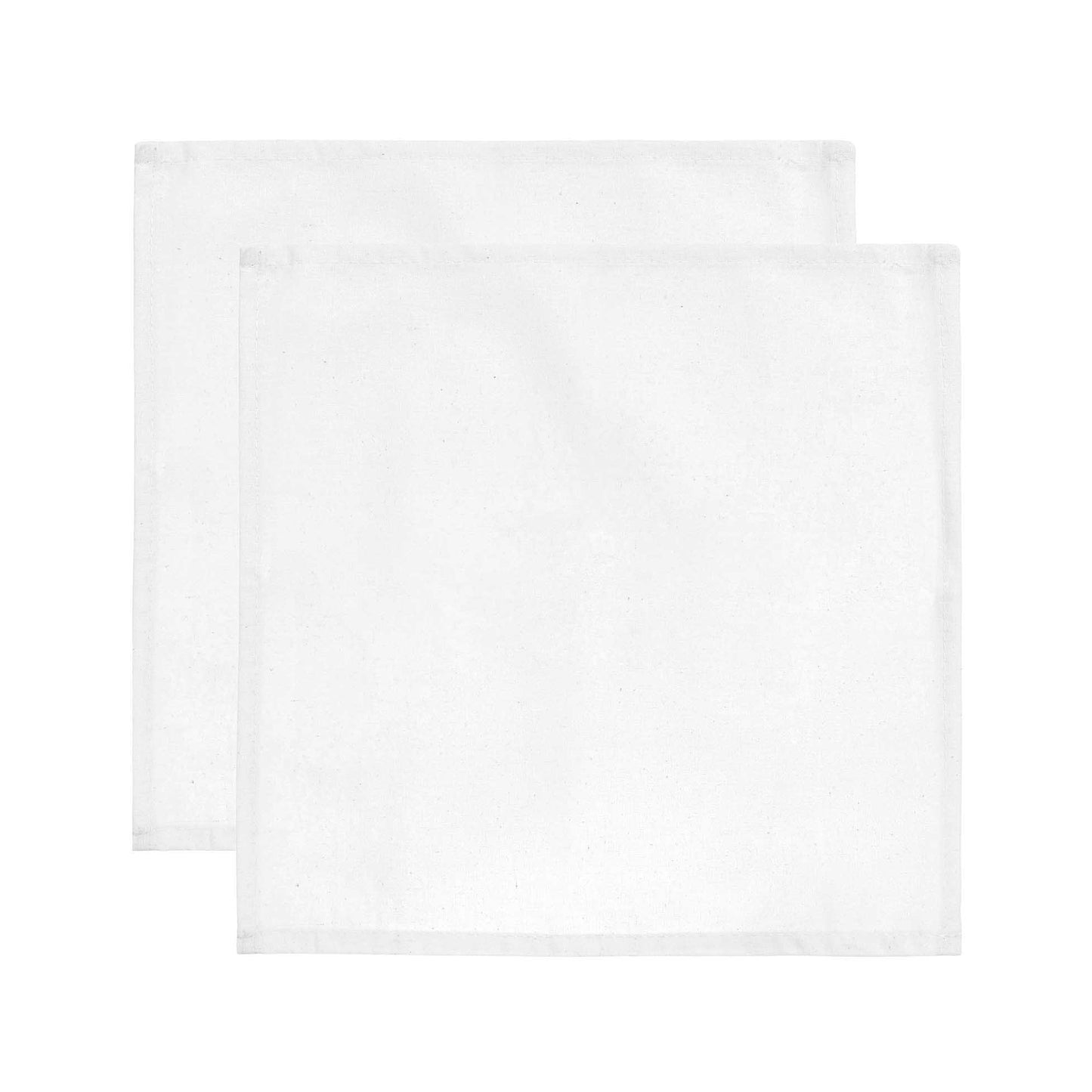 Tau servíettur 2stk 30x30 white