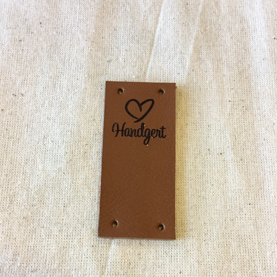 Leðurmerki - Handgert