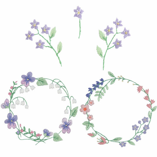 Útsaumur - Stick and stitch