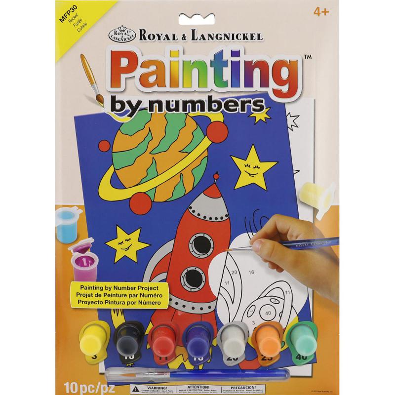 Paint by numbers - My First / Rocket