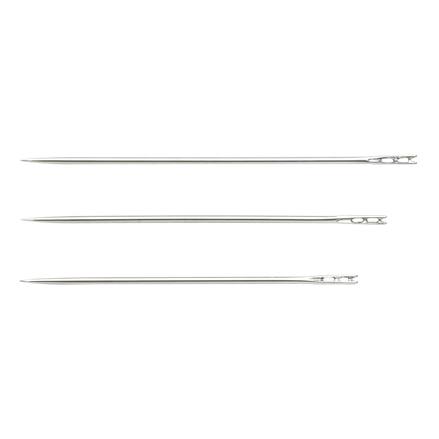 Sjálfþræðandi nálar