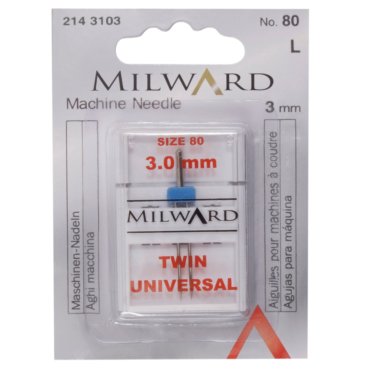 Saumavélanálar Twin Universal 3,0mm