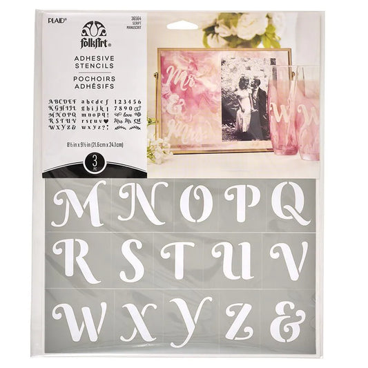 Stensill 3stk stafróf