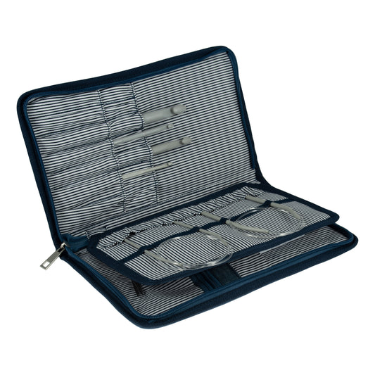 Taska fyrir hringprjóna