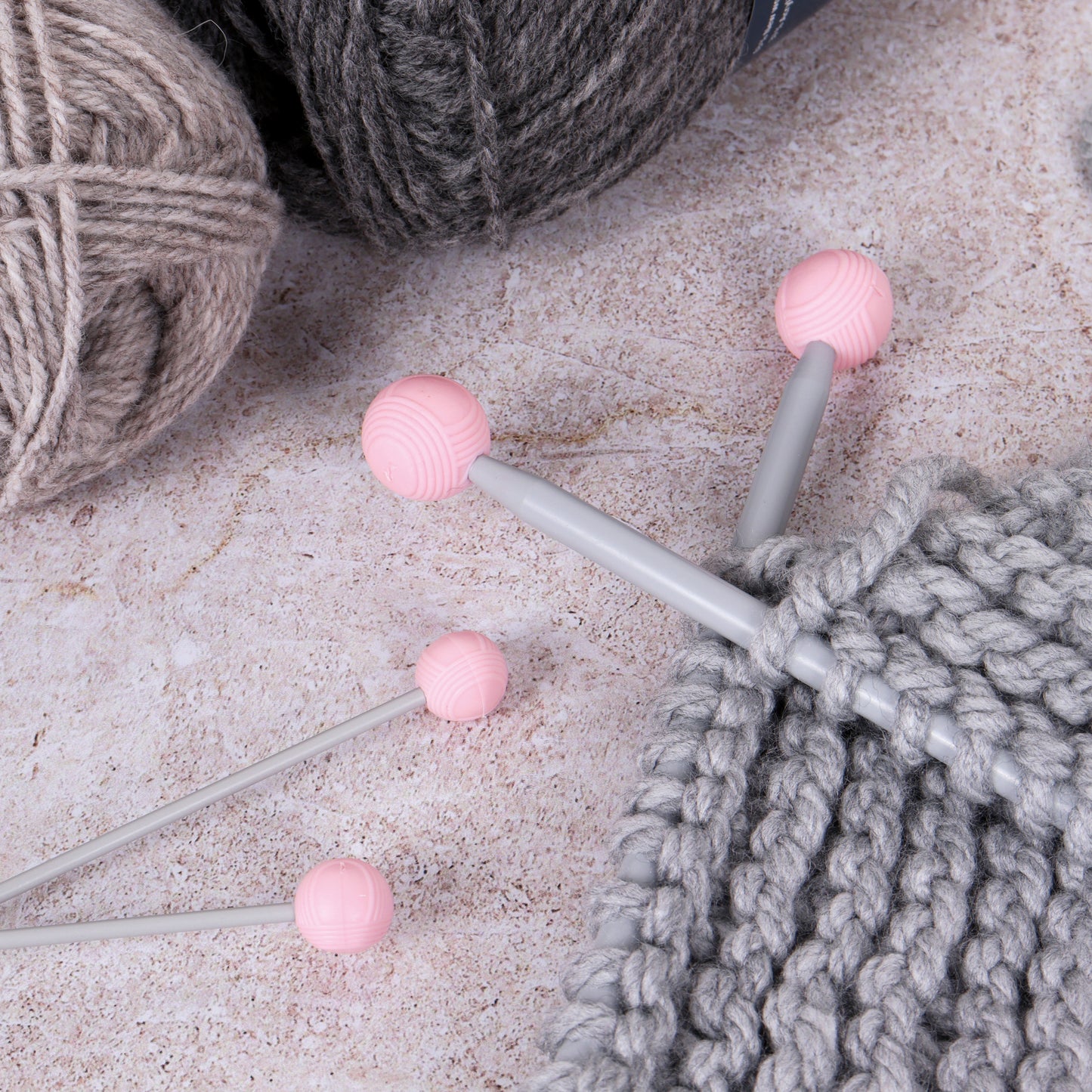 Stopparar á prjóna