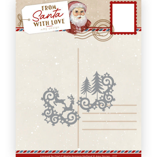 Dies Cut - From Santa with love