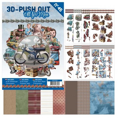 3D Push Out Book 45