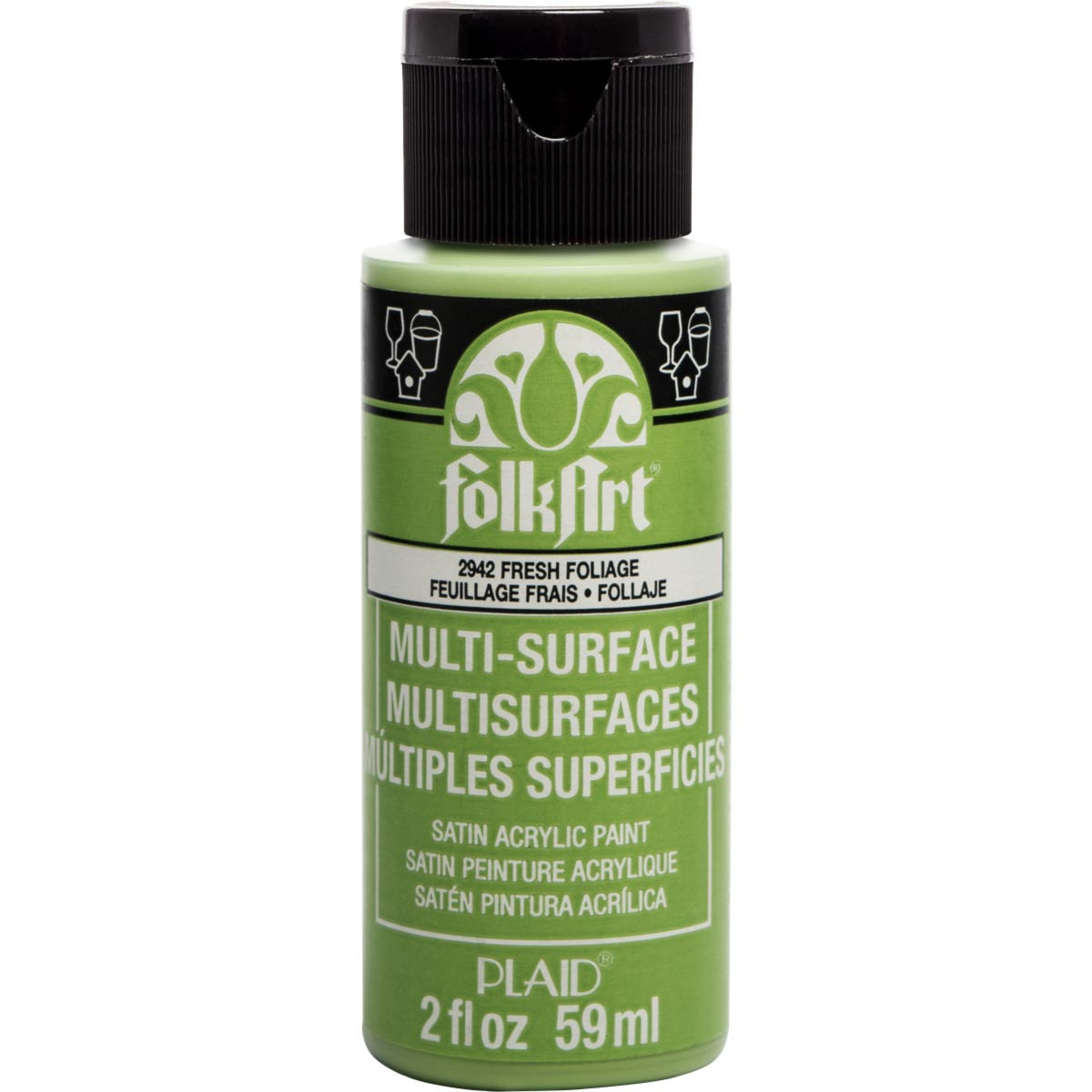 FolkArt Multi-Surface Akrílmálning 2oz - Margir litir