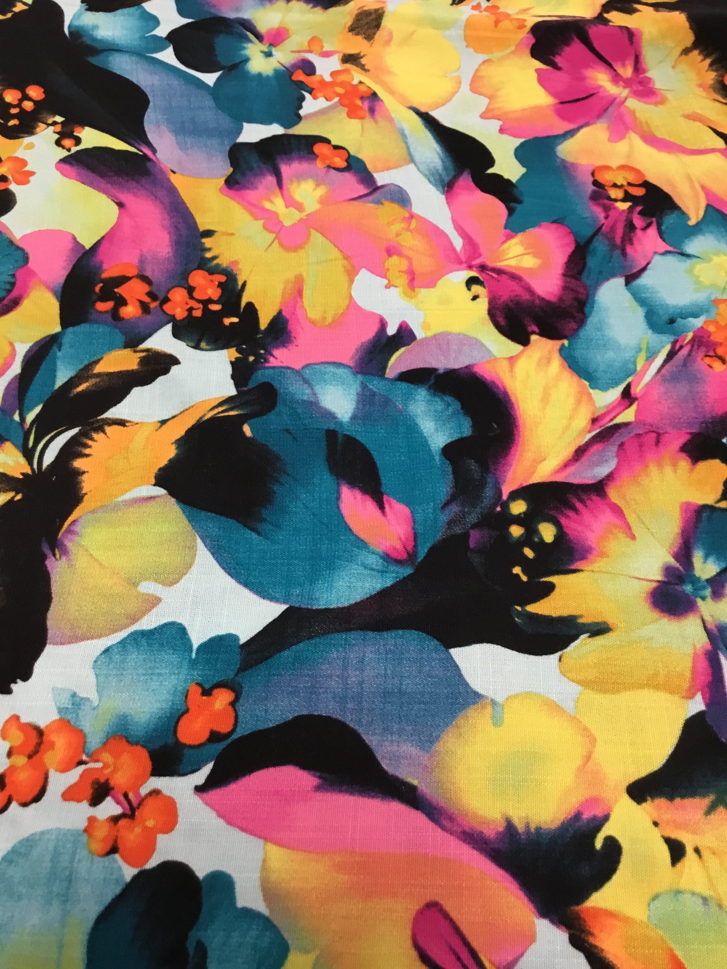 Rayon Slub Spandex Turquoise