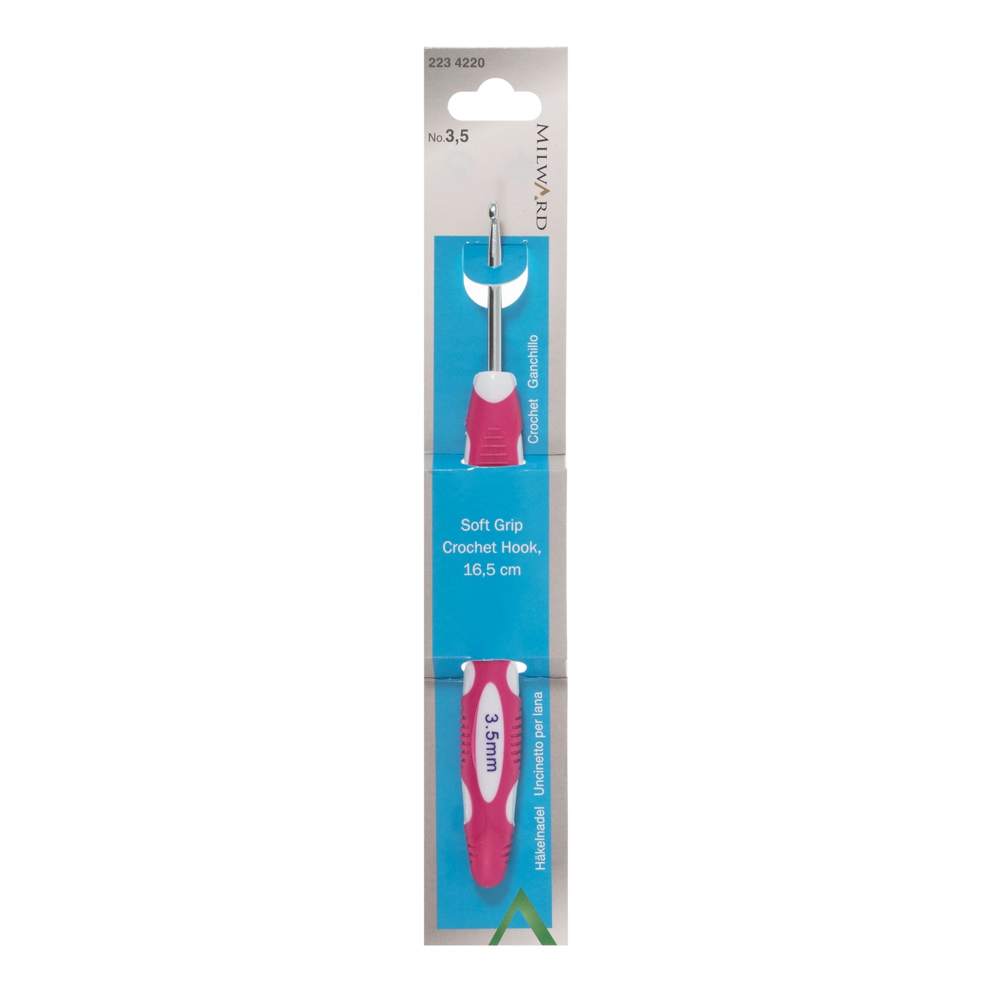 Heklnálar Soft Grip 3,5mm