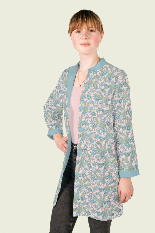 Poplin Paisley - Light Pink