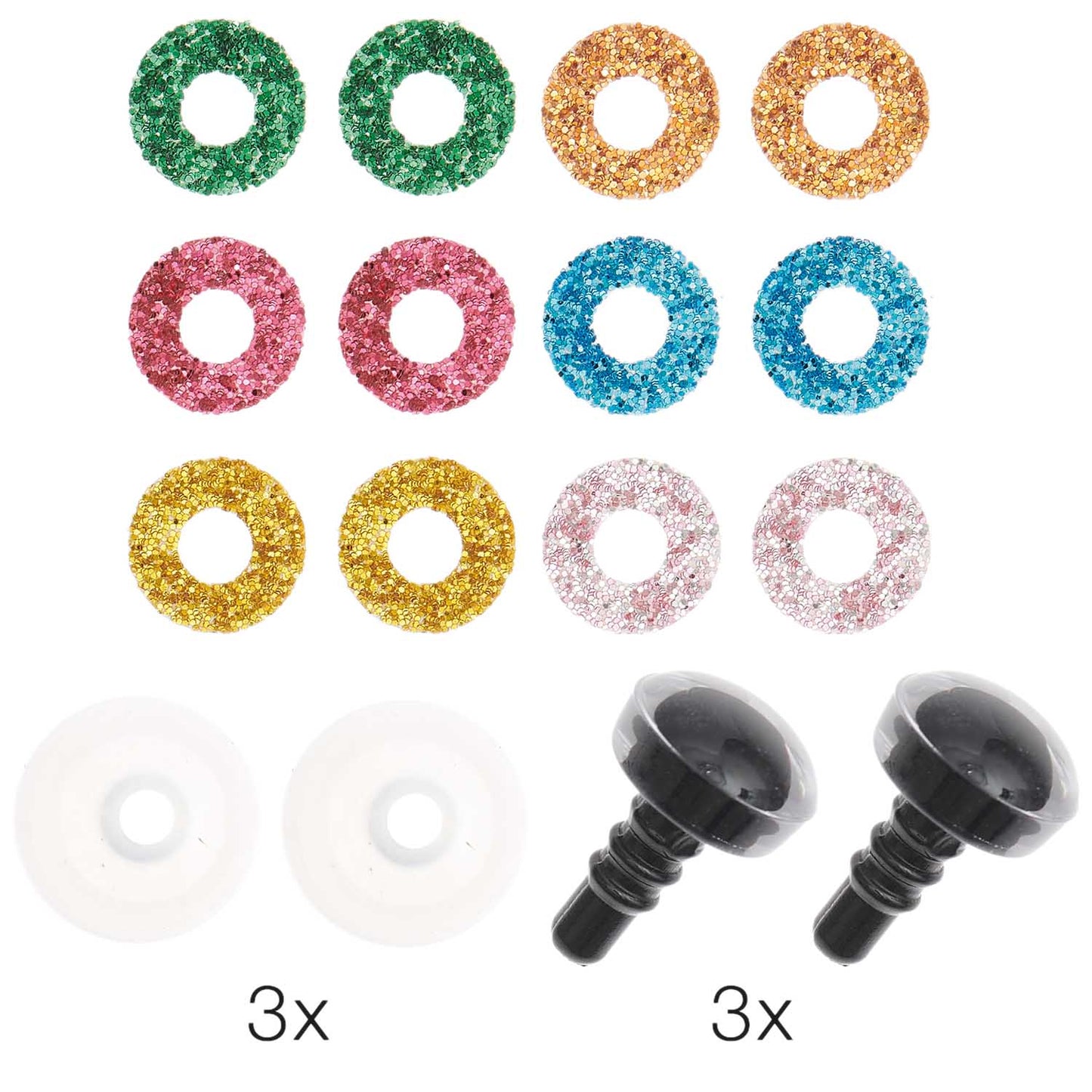 Augu 12mm / 6stk