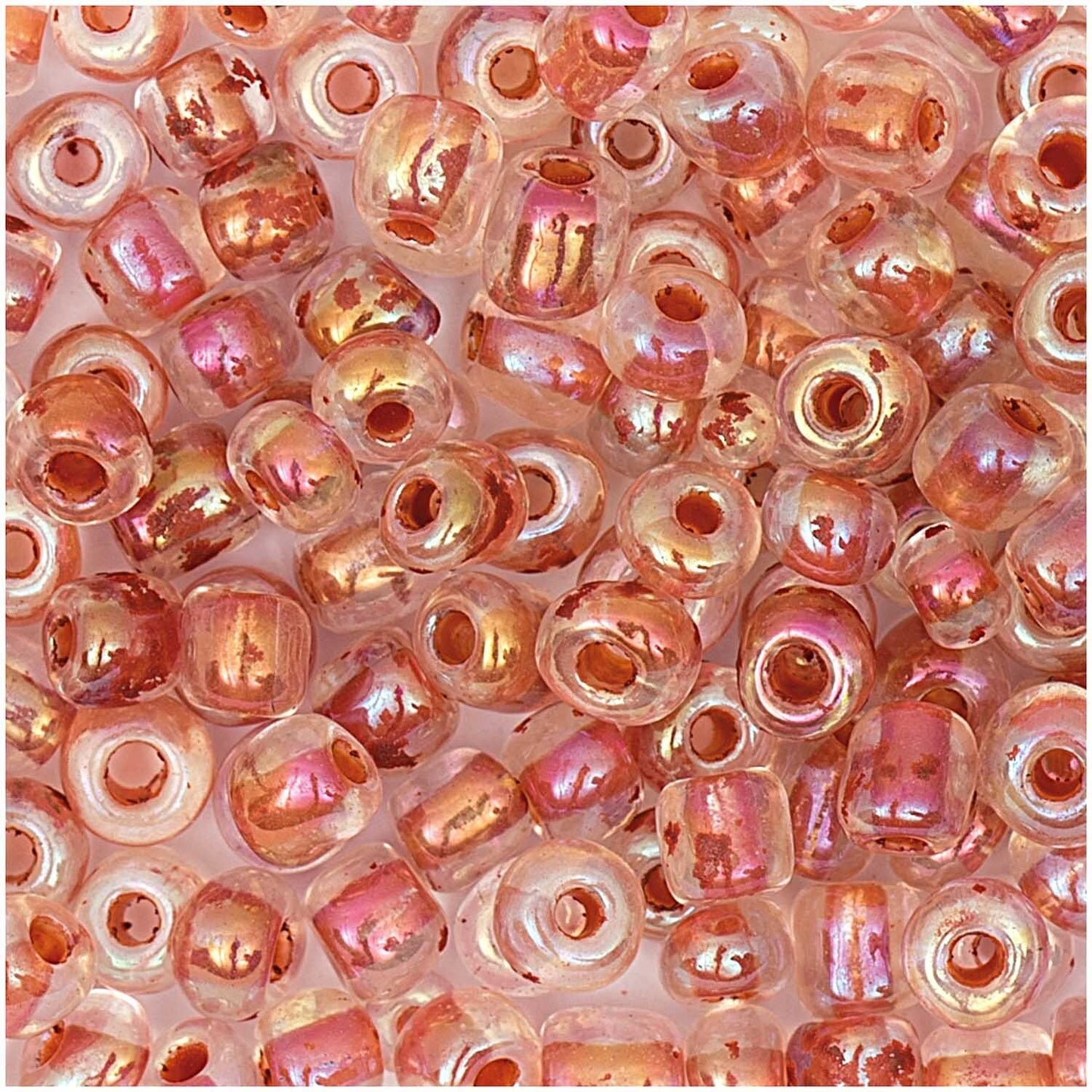 Perlur Rocaille 4mm - Light Pink