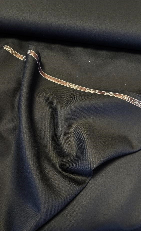 Ullarefni - Luxury Merino Wool - Black