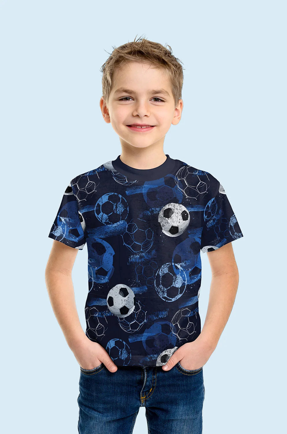 Bómullarjersey - Soccer
