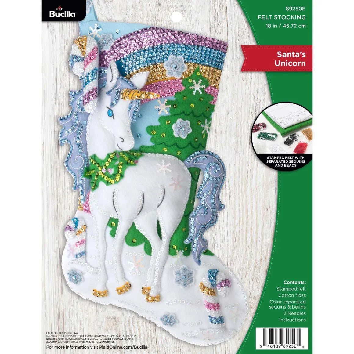 Bucilla - Santa's unicorn