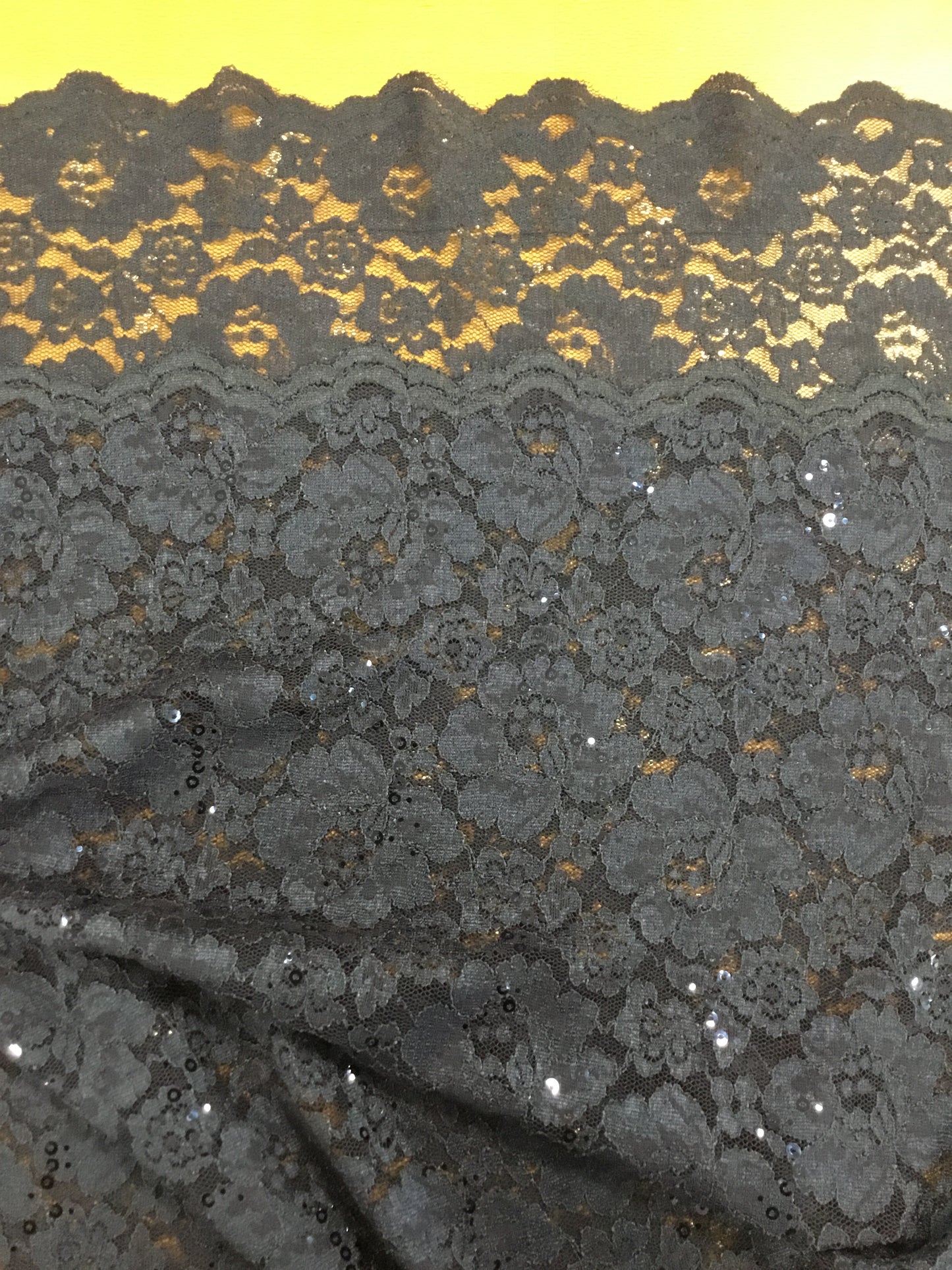 Blúnduefni Sequins 80120