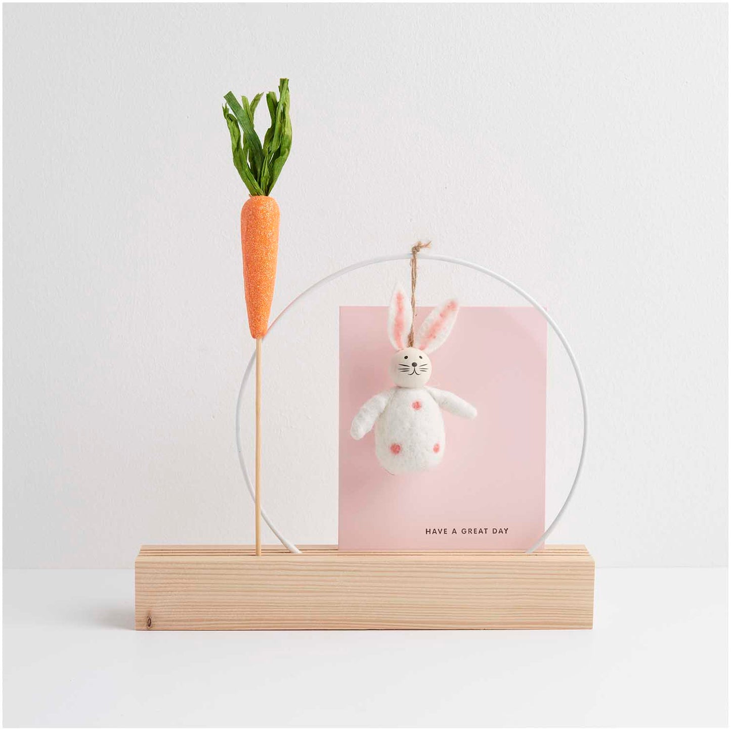 Wooden stand