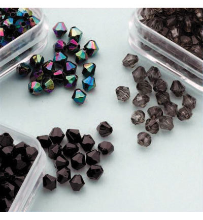 Perlur Acrylic beads trio 4mm