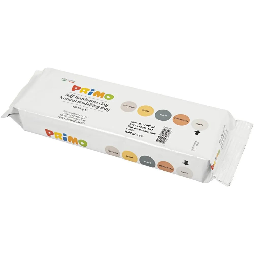 Leir Sjálfharðnandi 1000gr. White