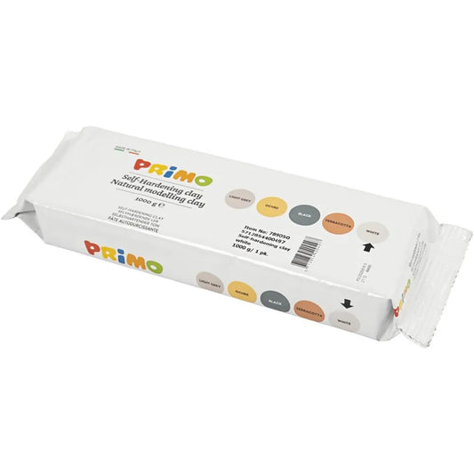 Leir Sjálfharðnandi  1000gr. White