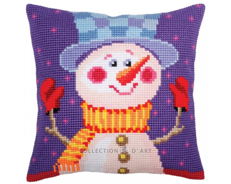 Útsaumur - Snowman