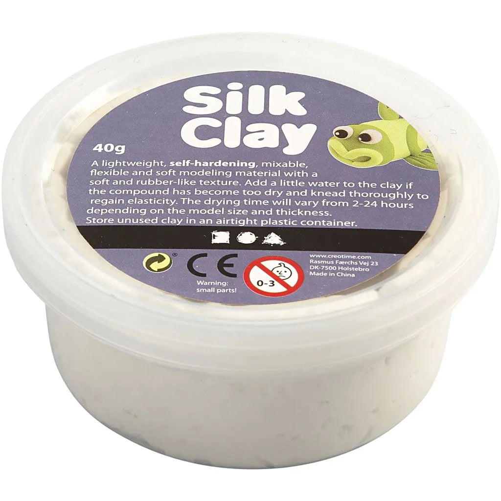 Silk Clay 40gr. White