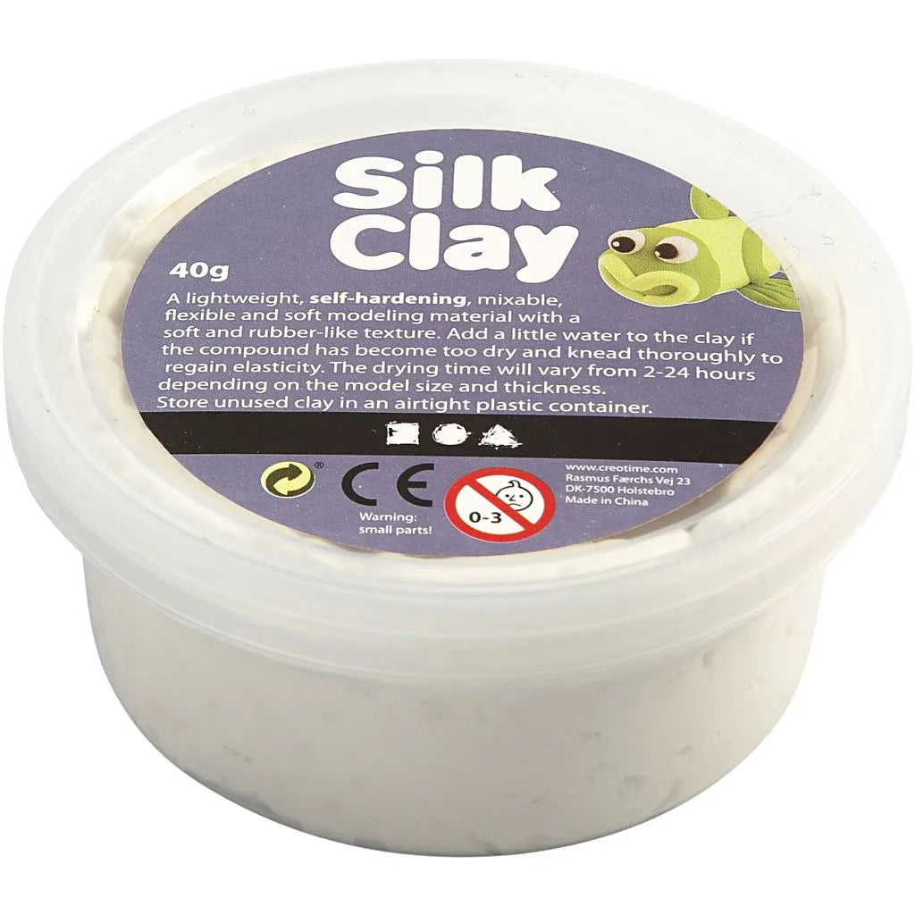 Silk Clay  40gr. White