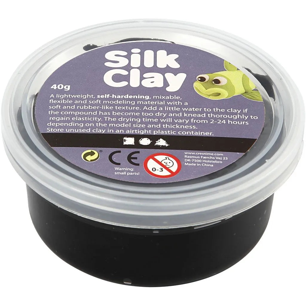 Silk Clay 40gr.Black