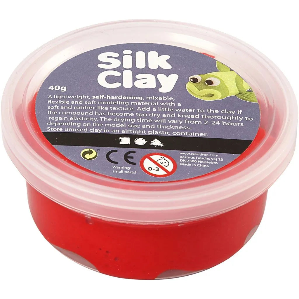 Silk Clay 40gr.Red