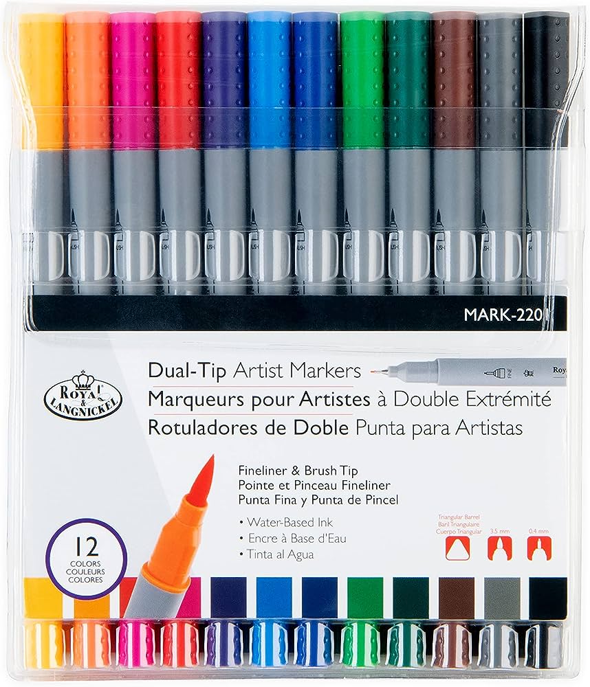 Dual Tip Artist Markers