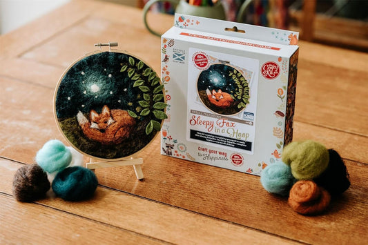 Þæfingarsett - Sleepy fox