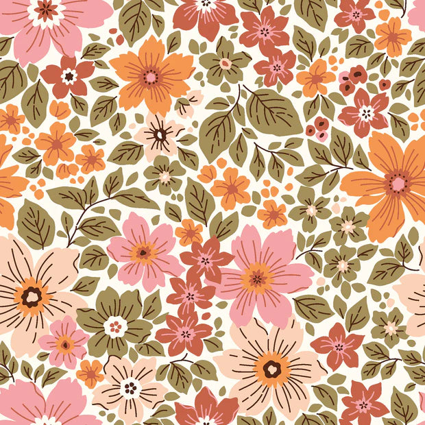 Poplin Floral 100co