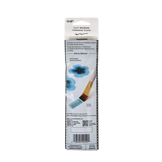 Flat Brush/ 3stk.