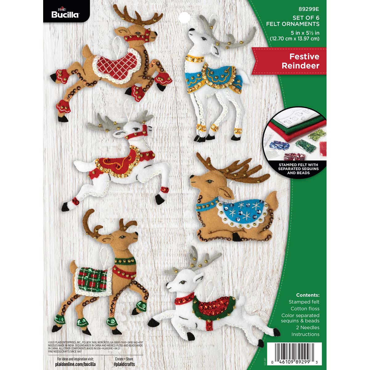 Bucilla - Festive Reindeer