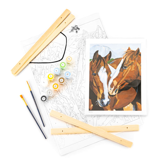 Painting by numbers - Making friends