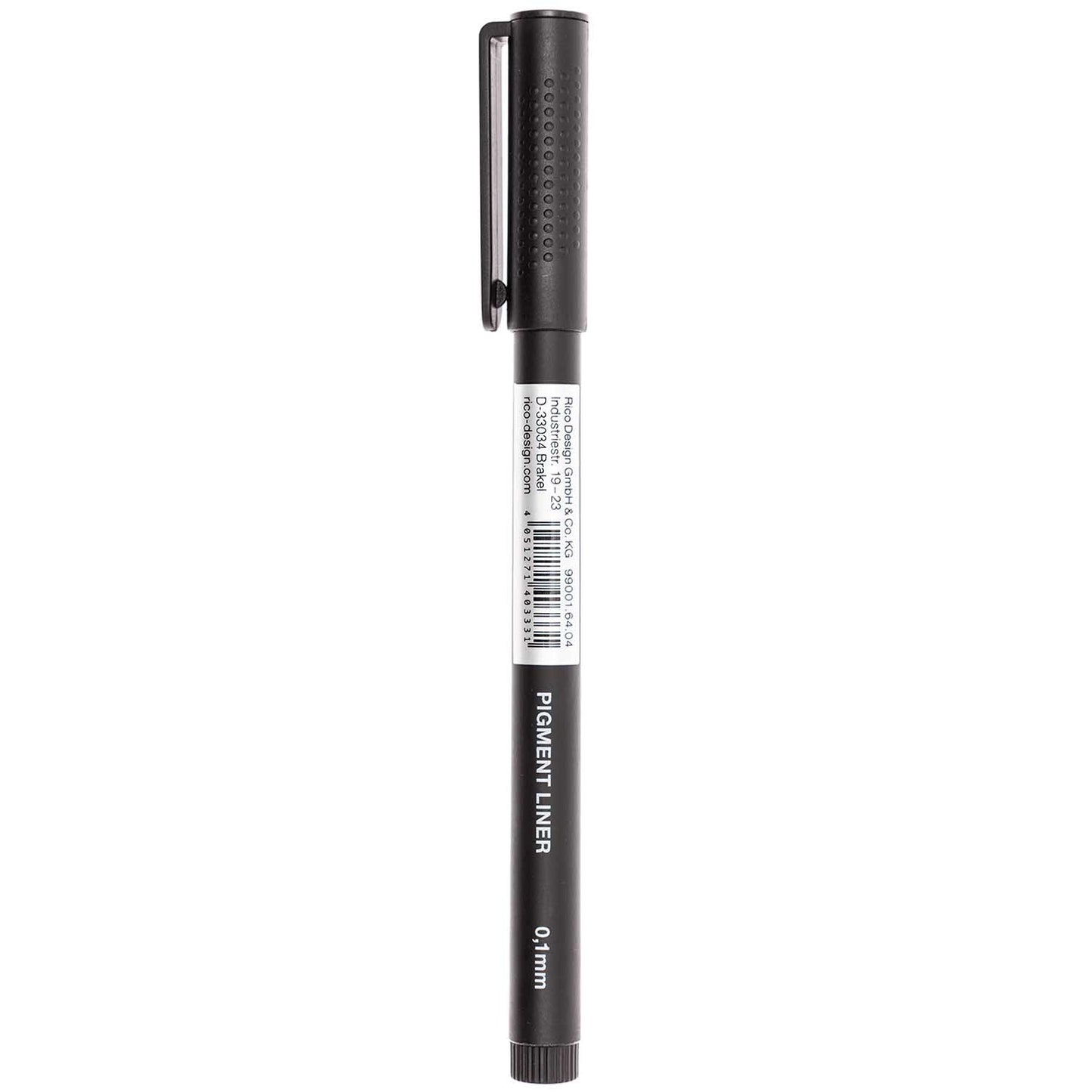 Penni 0,1mm. svartur