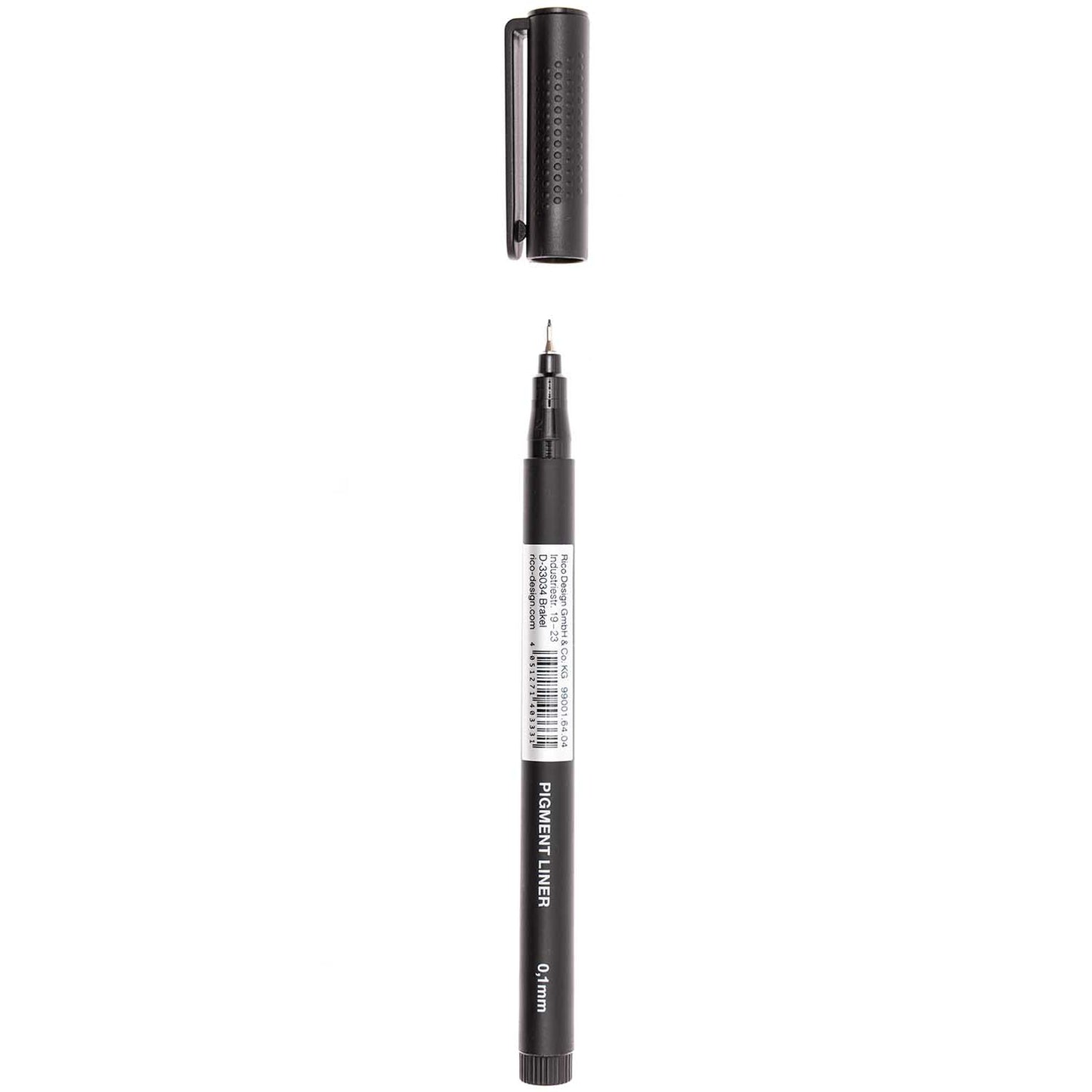 Penni 0,1mm. svartur