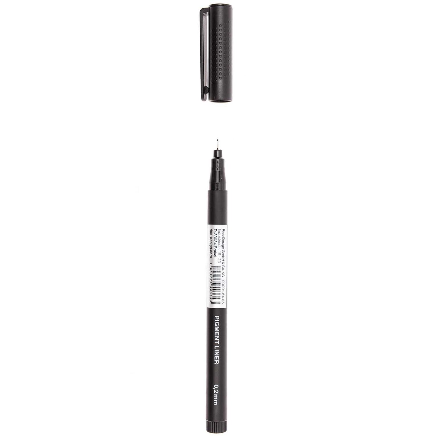 Penni 0,2mm. svartur