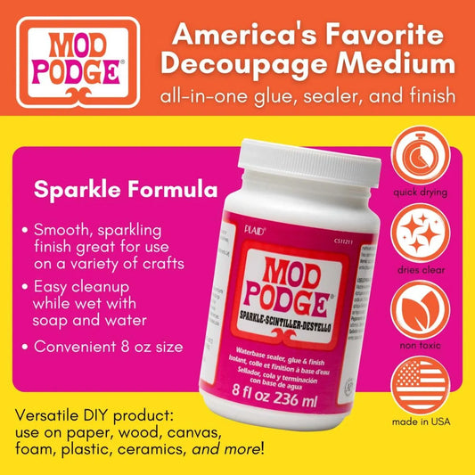 Mod Podge  Sparkle  8oz