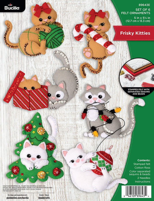 Bucilla - Frisky Kitties