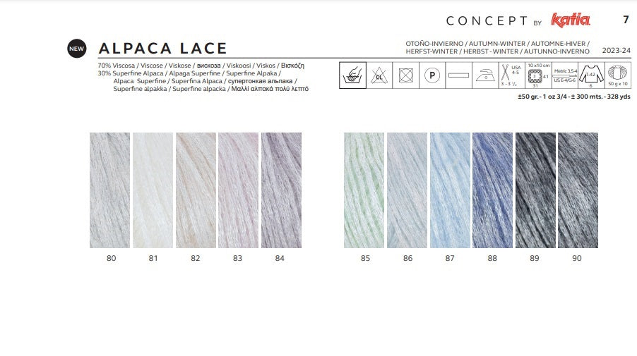 Katia - Alpaca Lace