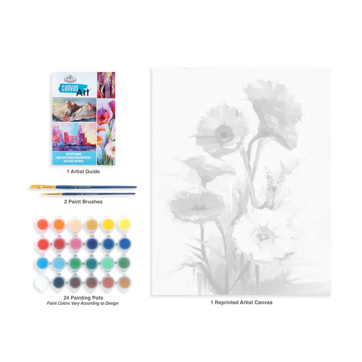 Canvas Art - Flowers still life