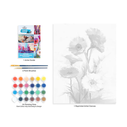 Canvas Art - Flowers still life