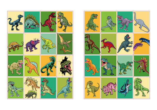 Litabók - World of dinosaurs