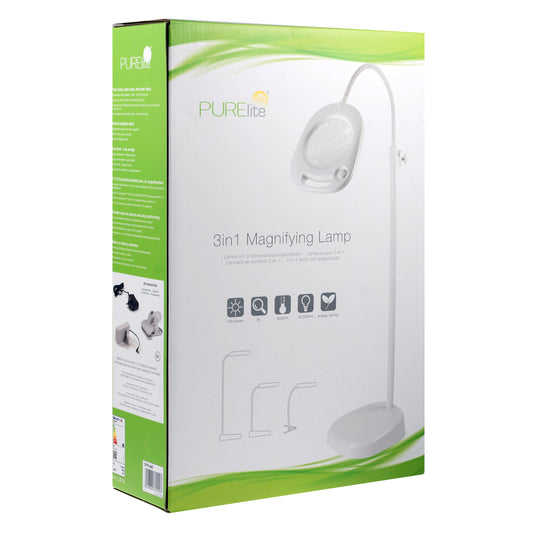 Magnifying Lamp: Three-in-One