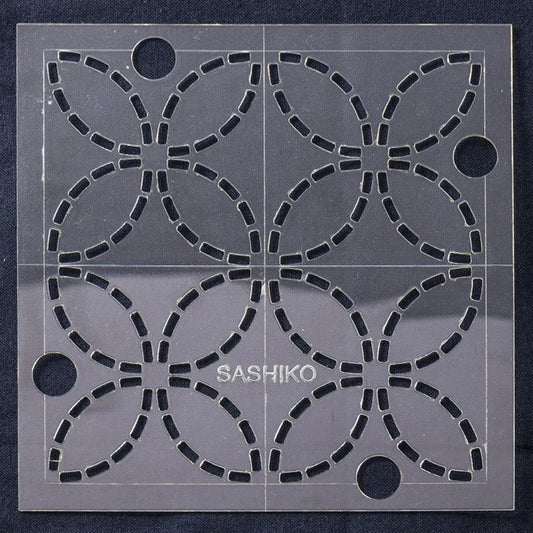 Sashiko: Template: Shippou (Seven Treasures)