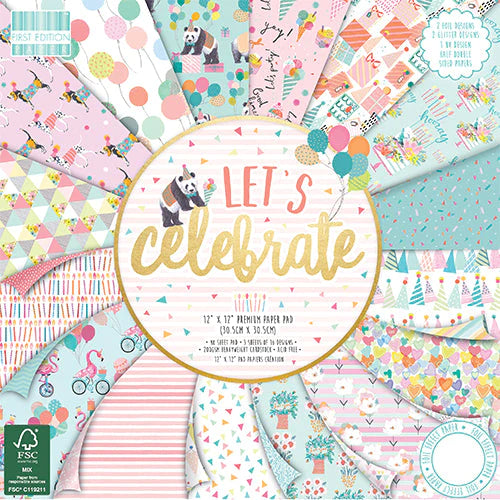 Pappír 12x12 - Let's Celebrate