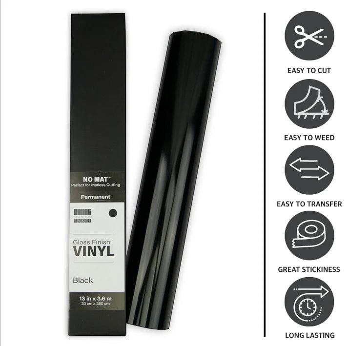 No Mat Vinyl Gloss 13x36inc