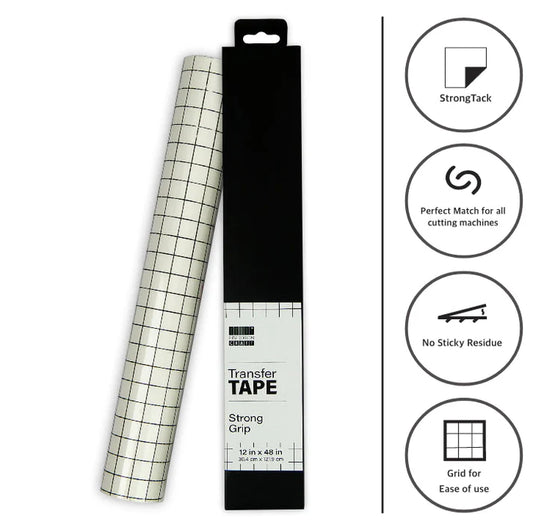 Vínill Strong grip - Transfer Tape 12x48sm